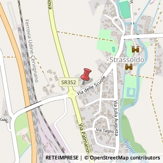 Mappa Via delle Scuole, 32, 33052 Cervignano del Friuli, Udine (Friuli-Venezia Giulia)