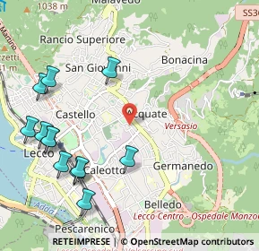 Mappa Via Caduti di Nassiriya, 23900 Lecco LC, Italia (1.25417)