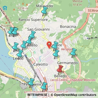 Mappa Viale Montegrappa, 23900 Lecco LC, Italia (1.27933)