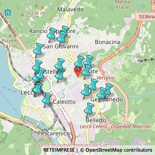Mappa Viale Montegrappa, 23900 Lecco LC, Italia (0.895)