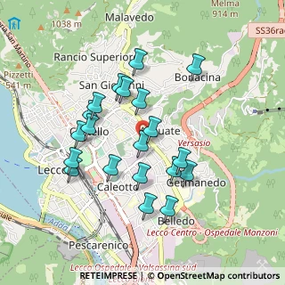 Mappa Viale Montegrappa, 23900 Lecco LC, Italia (0.834)