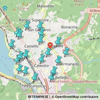 Mappa Via Caduti di Nassiriya, 23900 Lecco LC, Italia (1.123)