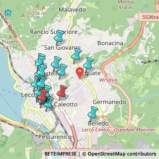 Mappa Viale Montegrappa, 23900 Lecco LC, Italia (1.0355)