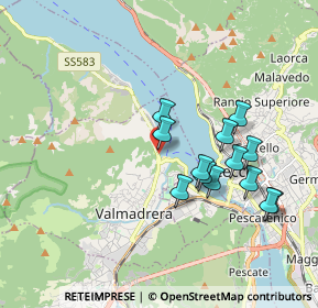 Mappa SS 583, 23868 Valmadrera LC, Italia (1.68846)