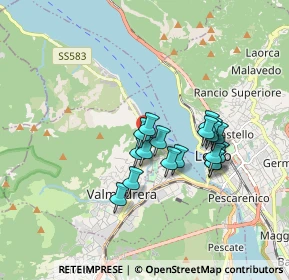 Mappa SS 583, 23868 Valmadrera LC, Italia (1.38278)