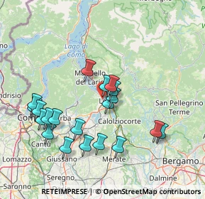 Mappa Strada Statale, 23868 Valmadrera LC, Italia (14.9345)
