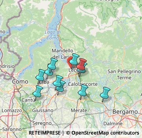 Mappa SS 583, 23868 Valmadrera LC, Italia (11.42273)