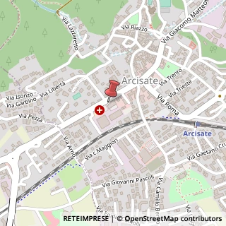 Mappa Via Matteotti, 24, 21051 Arcisate, Varese (Lombardia)