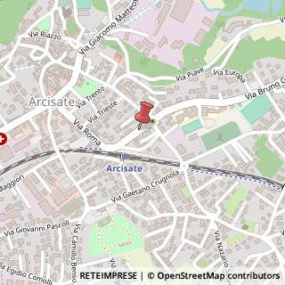 Mappa Via Giuseppe Mazzini, 35, 21051 Arcisate VA, Italia, 21051 Arcisate, Varese (Lombardia)