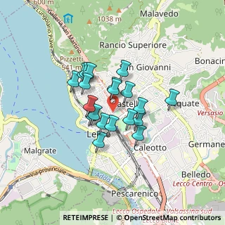 Mappa Via Palestro, 23900 Lecco LC, Italia (0.588)