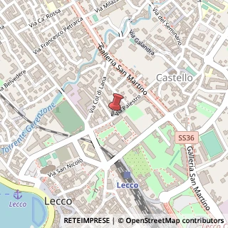 Mappa Via Palestro, 16, 23900 Lecco, Lecco (Lombardia)