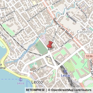 Mappa Viale Filippo Turati,  4, 23900 Lecco, Lecco (Lombardia)