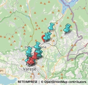 Mappa Via Cavour, 21051 Arcisate VA, Italia (3.5465)