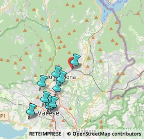 Mappa Via Cavour, 21051 Arcisate VA, Italia (4.29182)