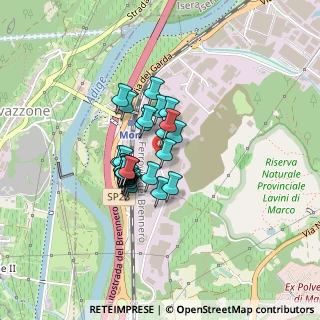 Mappa Via Alle Fornaci, 38068 Rovereto TN, Italia (0.26429)