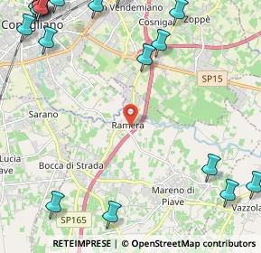 Mappa Via Micellina, 31010 Mareno di Piave TV, Italia (3.5905)