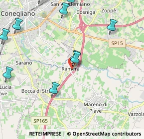 Mappa Via Micellina, 31010 Mareno di Piave TV, Italia (2.9425)