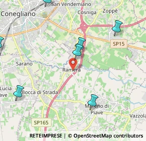 Mappa Via Micellina, 31010 Mareno di Piave TV, Italia (3.35917)
