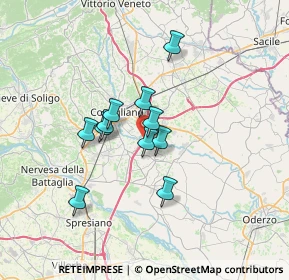Mappa Via Micellina, 31010 Mareno di Piave TV, Italia (4.94818)