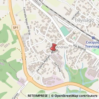 Mappa Via Dante, 41, 21034 Cocquio-Trevisago, Varese (Lombardia)