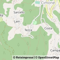 地图 Tonezza del Cimone