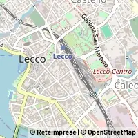 Mapa Lecco