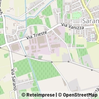 Mapa Santa Lucia di Piave