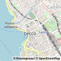Mapa Lecco