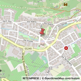 Mappa Piazza Cal di Ponte, 4, 38065 Mori TN, Italia, 38065 Mori, Trento (Trentino-Alto Adige)