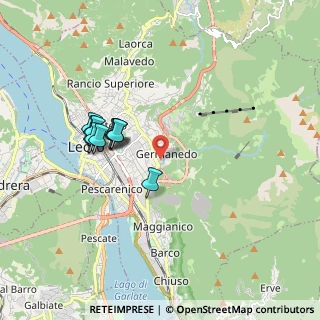 Mappa Via Filanda, 23900 Lecco LC, Italia (1.61909)