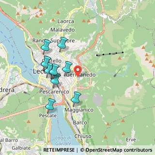 Mappa Via Filanda, 23900 Lecco LC, Italia (1.69727)