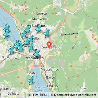 Mappa Via Filanda, 23900 Lecco LC, Italia (2.46375)