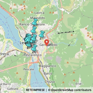 Mappa Via Filanda, 23900 Lecco LC, Italia (1.70688)