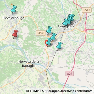 Mappa Via Conegliano, 31058 Treviso TV, Italia (4.26636)