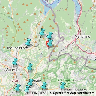 Mappa Via Cascina Set, 21059 Viggiù VA, Italia (5.90167)