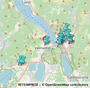 Mappa Via Preguda, 23868 Valmadrera LC, Italia (3.3075)