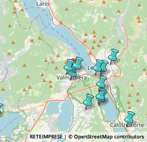 Mappa Via Preguda, 23868 Valmadrera LC, Italia (4.85533)