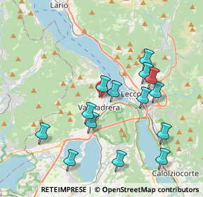 Mappa Via Preguda, 23868 Valmadrera LC, Italia (3.86929)