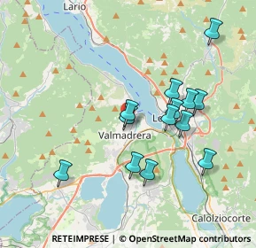 Mappa Via Preguda, 23868 Valmadrera LC, Italia (3.39308)