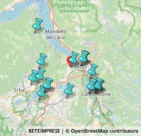 Mappa Via Preguda, 23868 Valmadrera LC, Italia (6.52389)