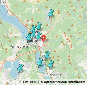 Mappa Via Eremo - Centro Sociale, 23900 Lecco LC, Italia (3.41545)