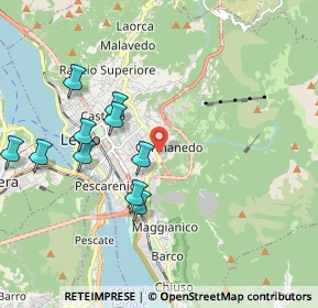 Mappa Via Eremo - Centro Sociale, 23900 Lecco LC, Italia (2.63692)