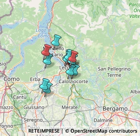 Mappa Via Eremo - Centro Sociale, 23900 Lecco LC, Italia (7.1)