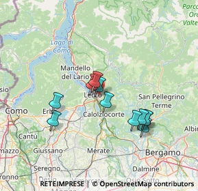 Mappa Via Eremo - Centro Sociale, 23900 Lecco LC, Italia (11.97818)