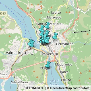 Mappa Viale Dante Alighieri, 23900 Lecco LC, Italia (0.74588)