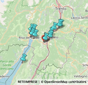 Mappa Via Scuole, 38065 Mori TN, Italia (9.07231)