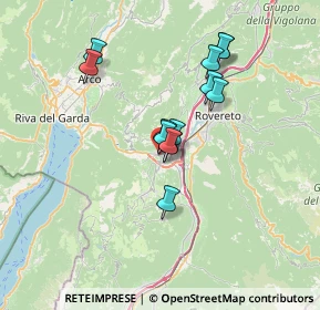 Mappa Via Scuole, 38065 Mori TN, Italia (5.42231)