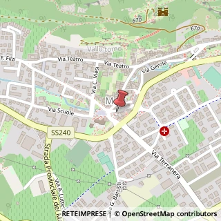 Mappa Piazza Cal di Ponte, 21, 38065 Mori, Trento (Trentino-Alto Adige)