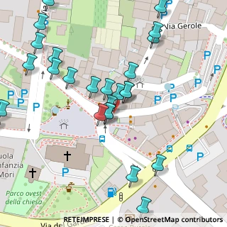 Mappa Piazza Cal di Ponte, 38065 Mori TN, Italia (0.06)