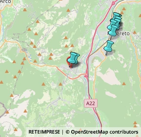 Mappa 38065 Mori TN, Italia (4.83273)